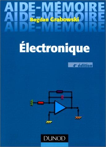 Couverture : Aide-mémoire d'électronique