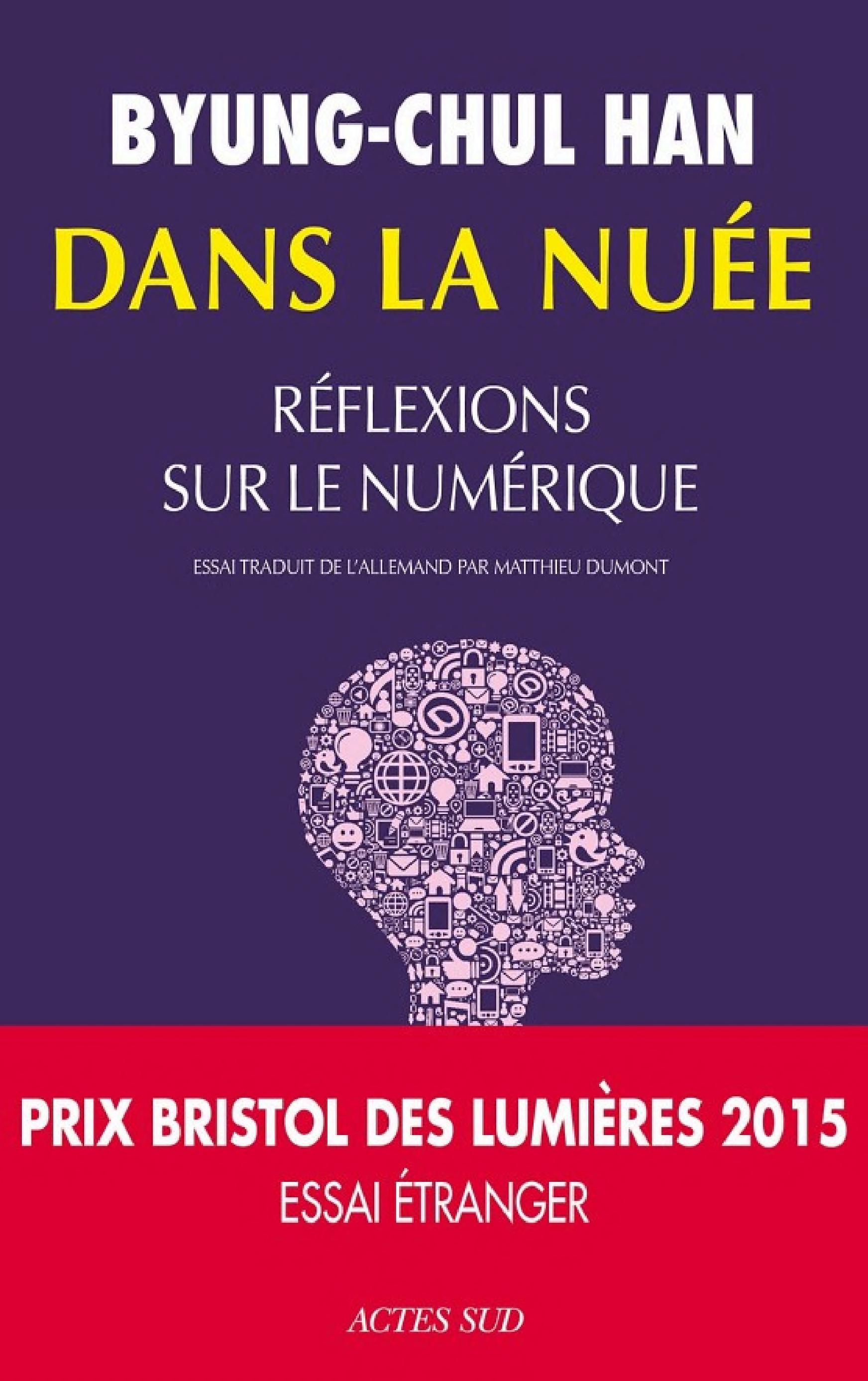 Couverture : Dans la nuée : Réflexions sur le numérique