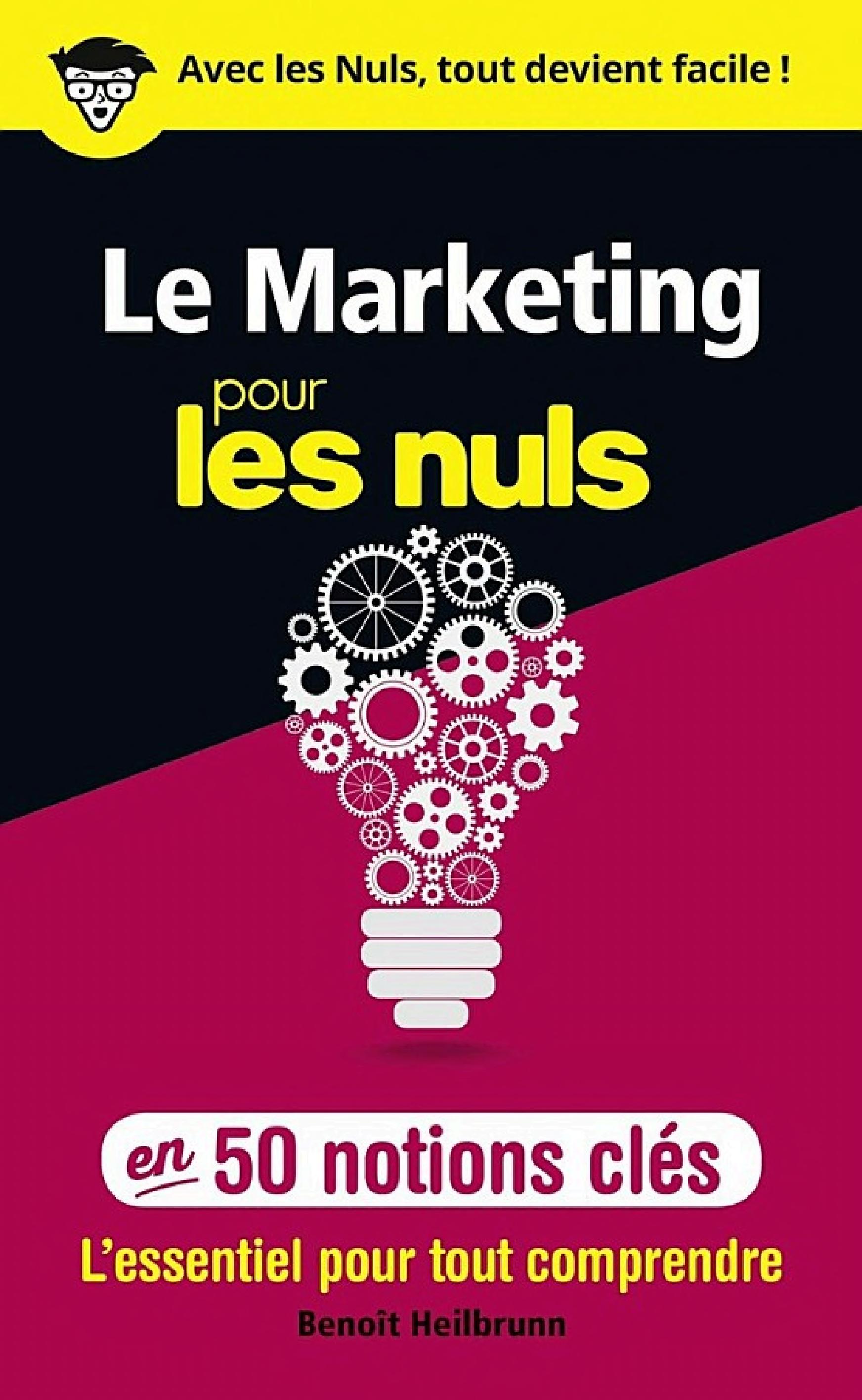 Couverture : 50 notions clés de marketing pour les Nuls, 2e